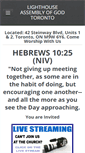 Mobile Screenshot of lighthouseagtoronto.org